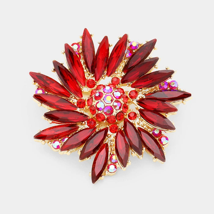 Göttliche Anmut Anstecknadel für Damen 1256 Glanzvoller Schmuck für die Kirche stilvoll elegant zeitlos.