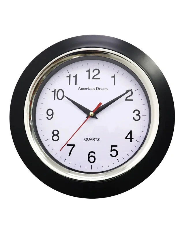 10 Farben, Ticking-Free Wanduhr: Zeitlos, Leise & Stilvoll. Perfekt für jedes Zuhause.